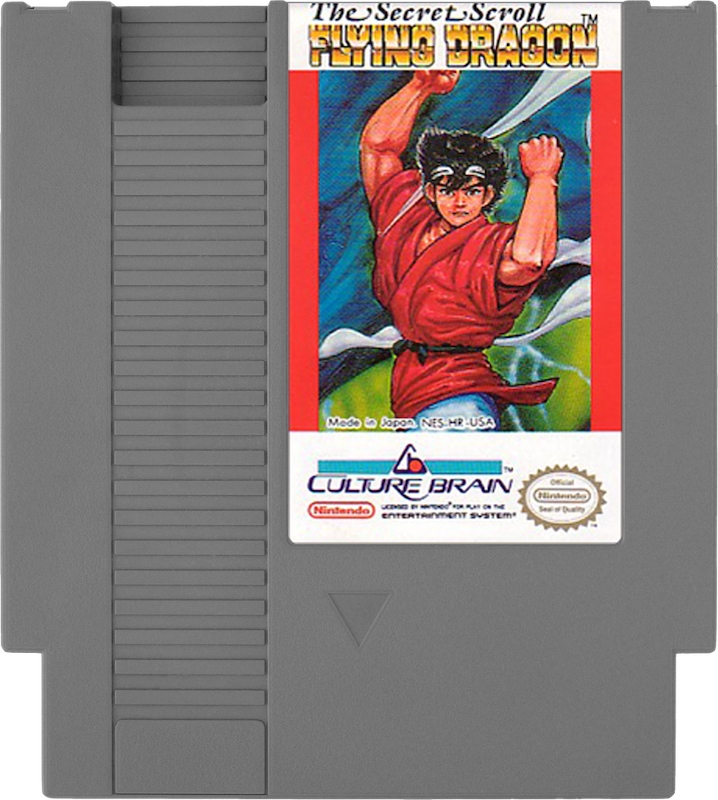 Flying Dragon The Secret Scroll - NINTENDO 8 BIT