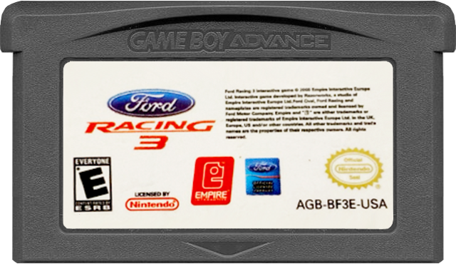Ford Racing 3 - GAMEBOY ADVANCE