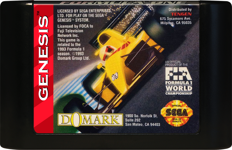 F1 - SEGA GENESIS