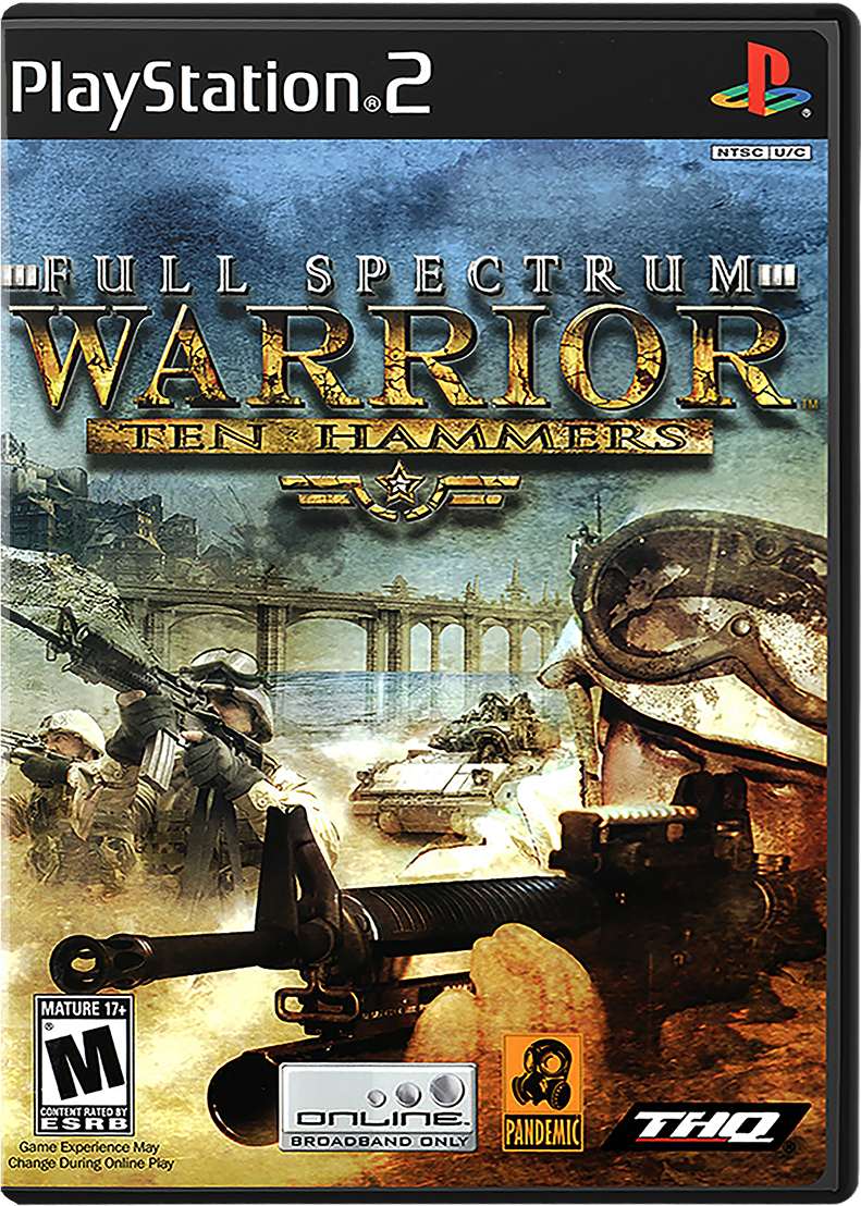 Full Spectrum Warrior Ten Hammers - PLAYSTATION 2