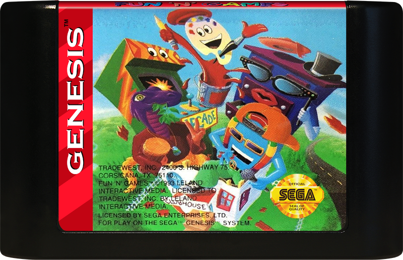 Fun N Games - SEGA GENESIS