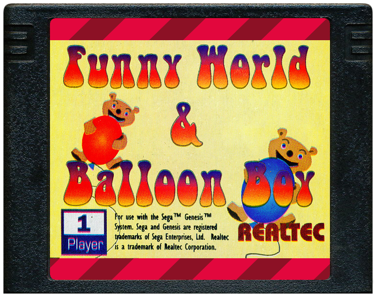 Funny World & Balloon Boy - SEGA GENESIS