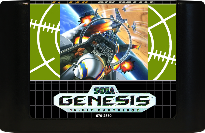 G-Loc Air Battle - SEGA GENESIS
