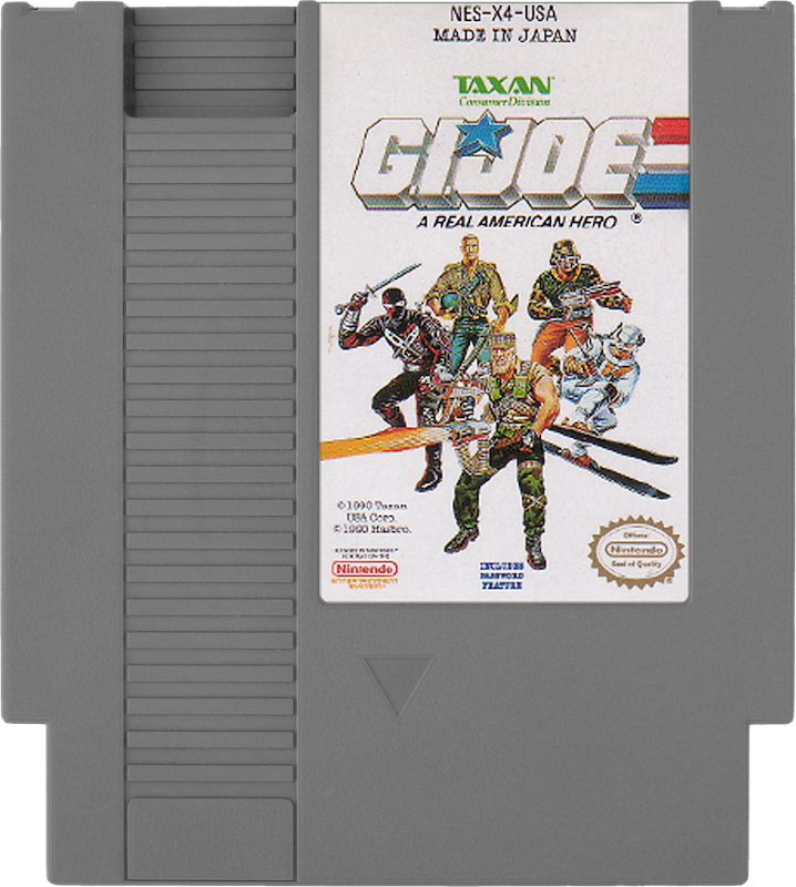 GI Joe A Real American Hero - NINTENDO 8 BIT