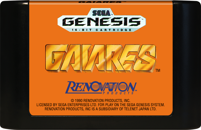 Gaiares - SEGA GENESIS