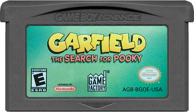 Garfield Search For Pooky - GAMEBOY ADVANCE