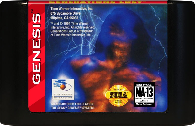 Generations Lost - SEGA GENESIS