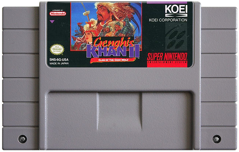 Genghis Khan II - SNES