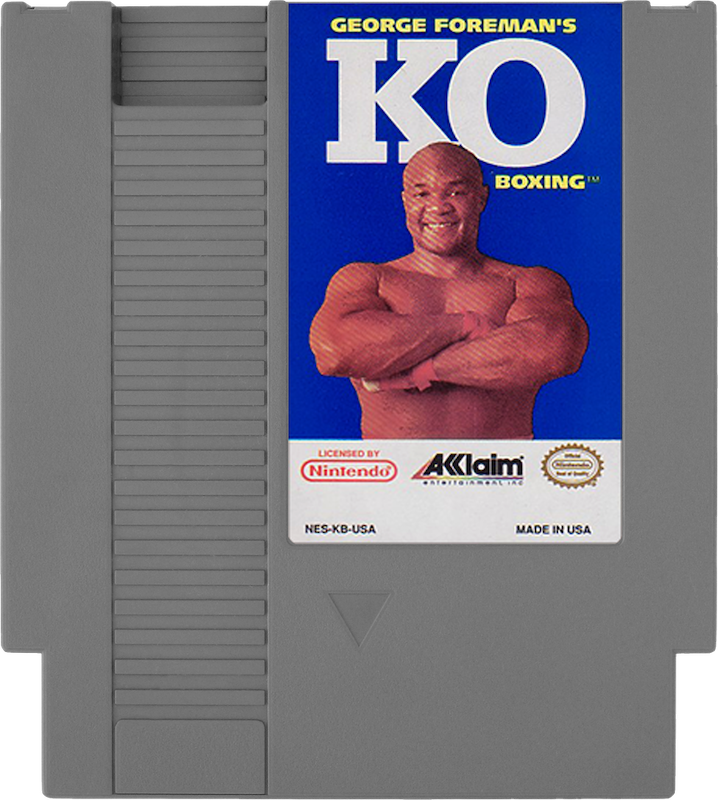 George Foremans KO Boxing - NINTENDO 8 BIT