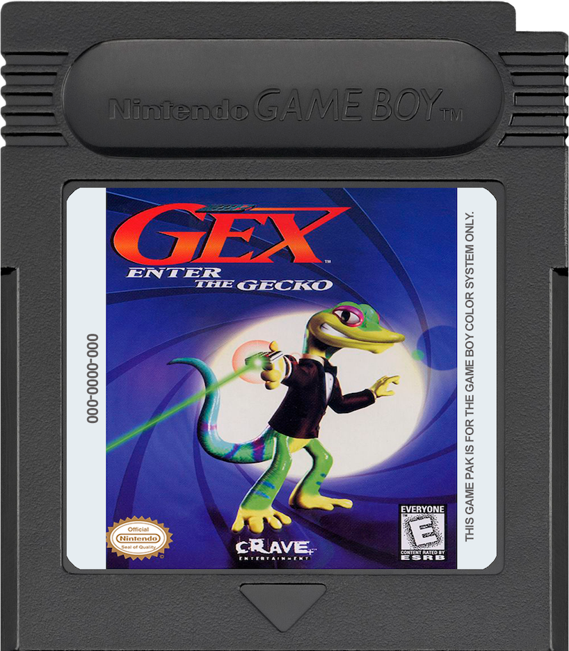 GEX ENTER THE GECKO - GAMEBOY COLOR