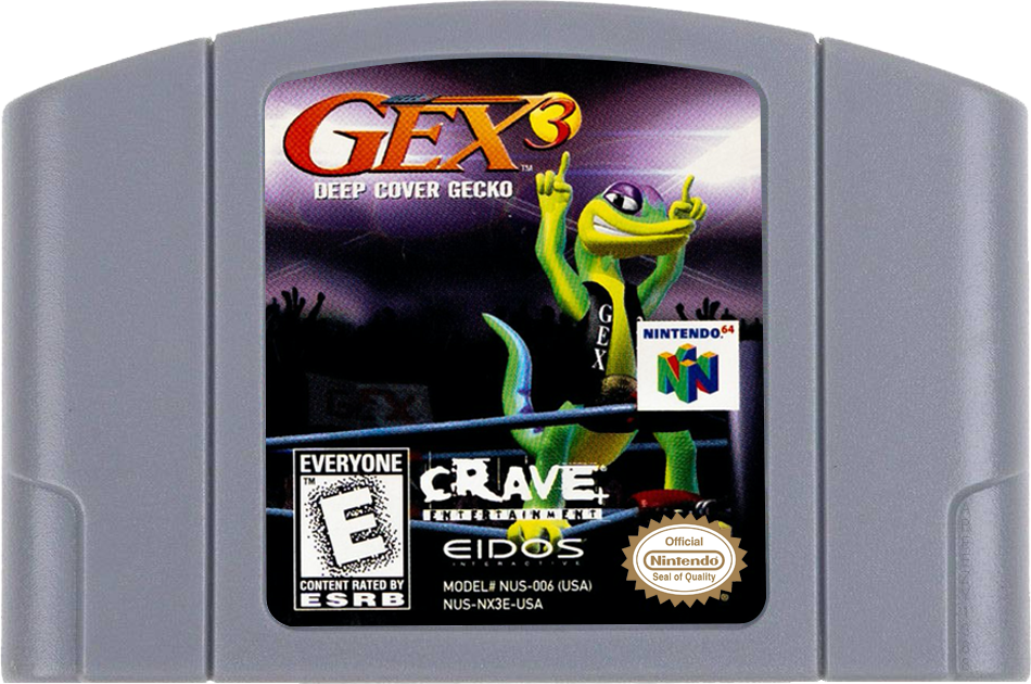GEX 3-DEEP COVER GECKO - NINTENDO 64