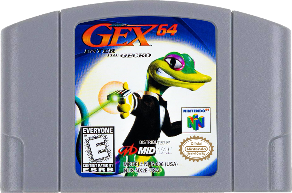 Gex Enter the Gecko NINTENDO 64 – The Exchange Stores