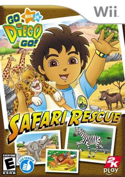 Go Diego Go Safari Rescue - Wii