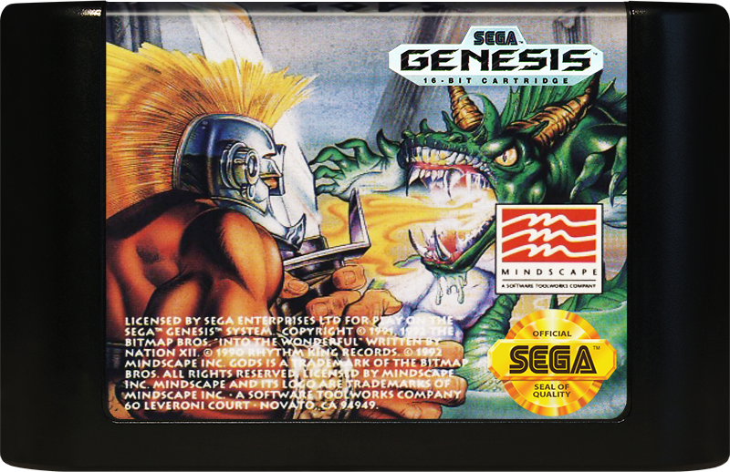 Gods - SEGA GENESIS