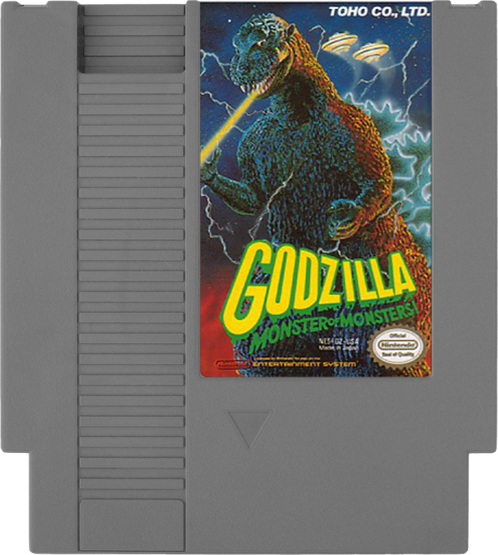 Godzilla Monster Of Monsters - NINTENDO 8 BIT