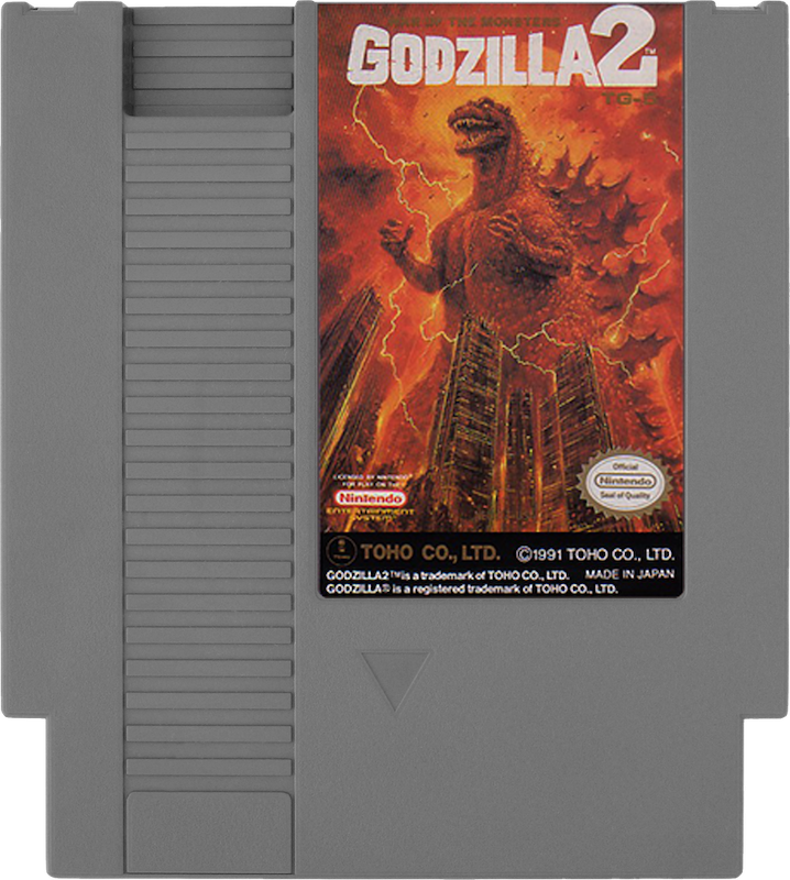 Godzilla 2 - NINTENDO 8 BIT
