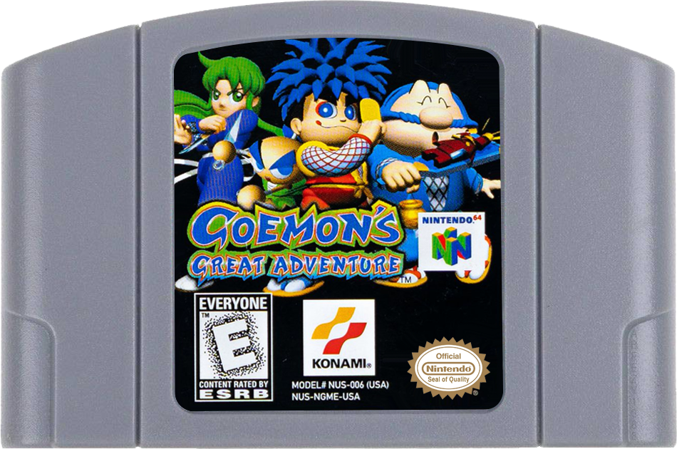 Goemon's Great Adventure fashion for Nintendo 64