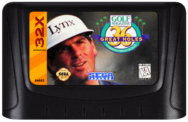 Golf Magazine Presents 36 Great Holes - SEGA 32X