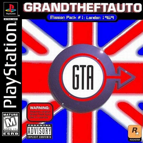 Grand Theft Auto London Ed 1969 - PLAYSTATION