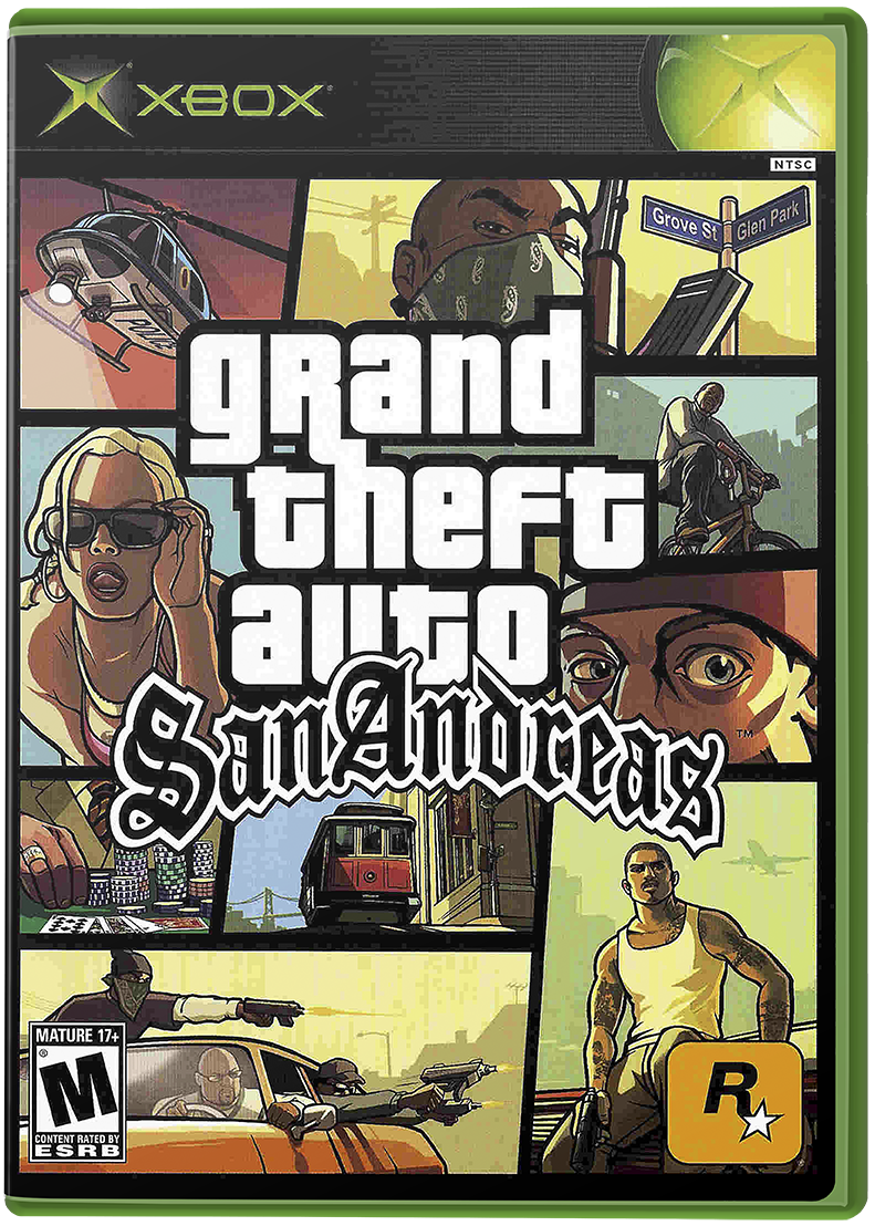 Grand Theft Auto San Andreas - XBOX