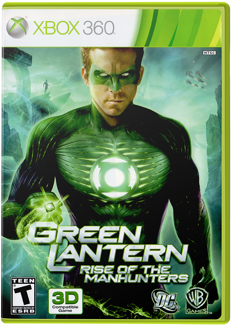 Green Lantern Rise of the Manhunters - XBOX 360