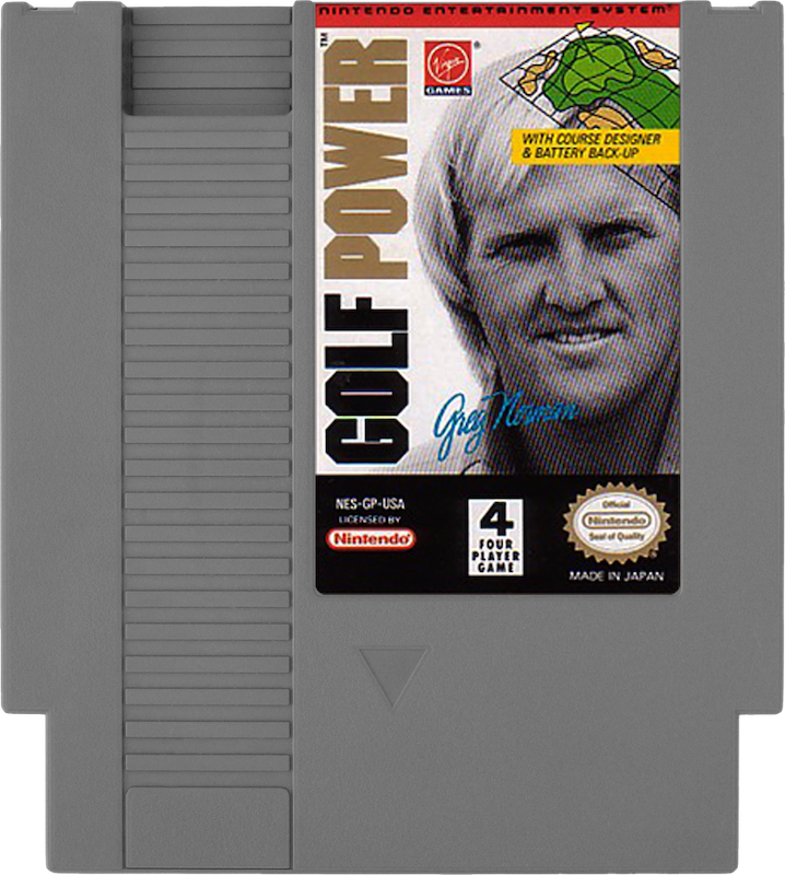 Golf Power Greg Norman - NINTENDO 8 BIT