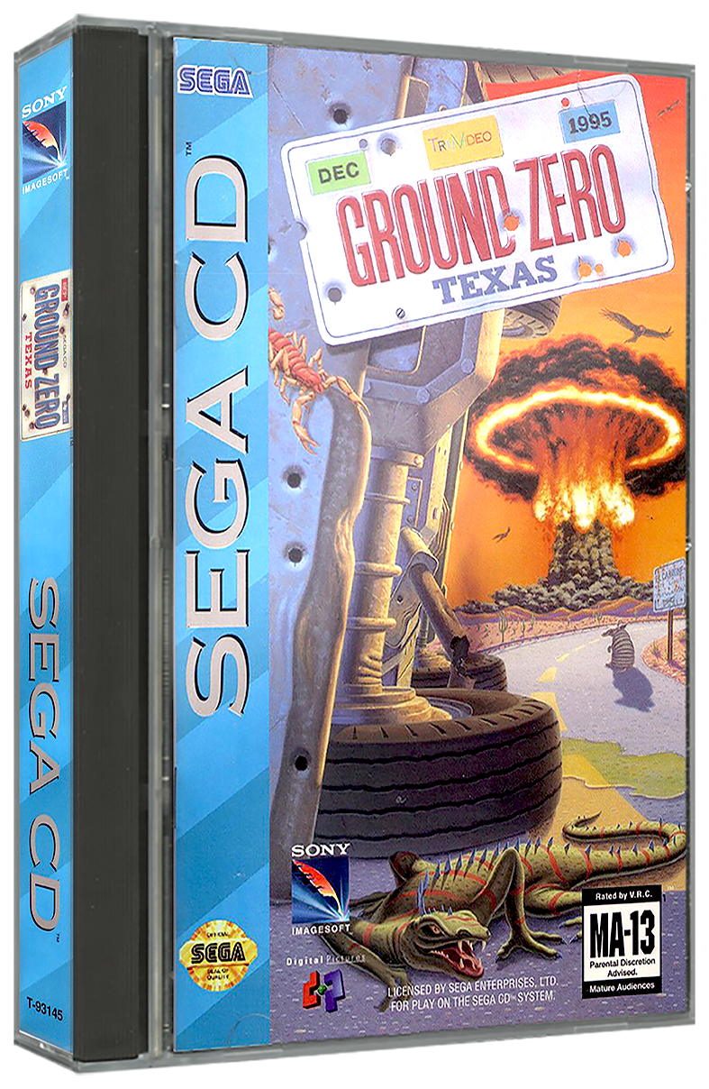Ground Zero Texas - SEGA CD