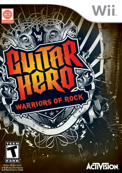 GUITAR HERO WARRIORS OF ROCK - WII