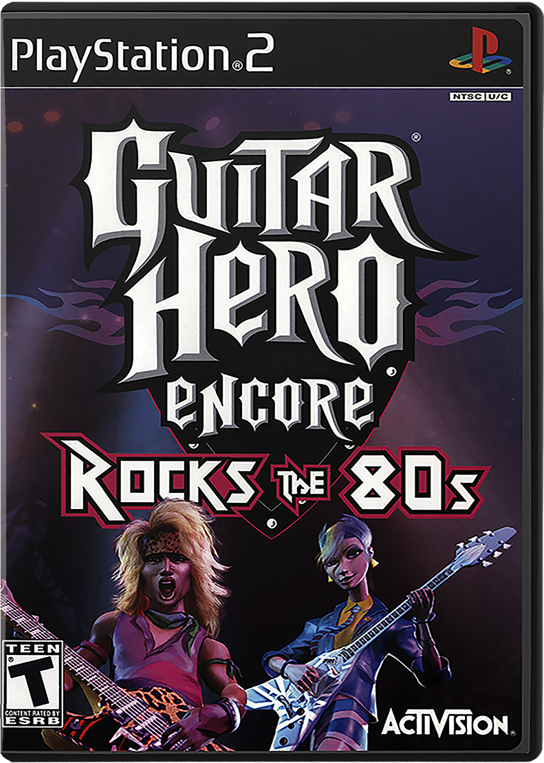 GUITAR HERO ENCORE ROCKS THE 80S - PLAYSTATION 2