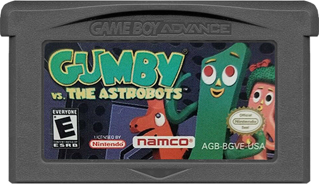 Gummy Vs The Astrobots - GAMEBOY ADVANCE