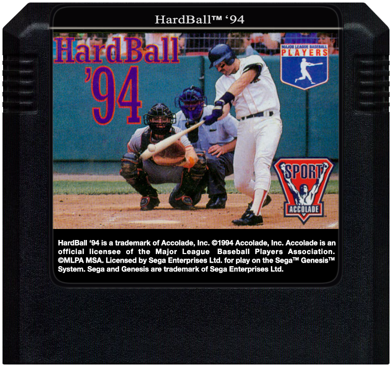 Hardball 94 - SEGA GENESIS