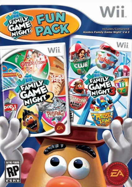 Family Game Night Fun Pack (Hasbro) - Wii