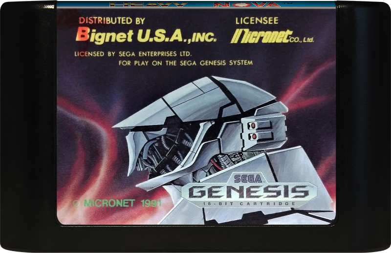 Heavy Nova - SEGA GENESIS