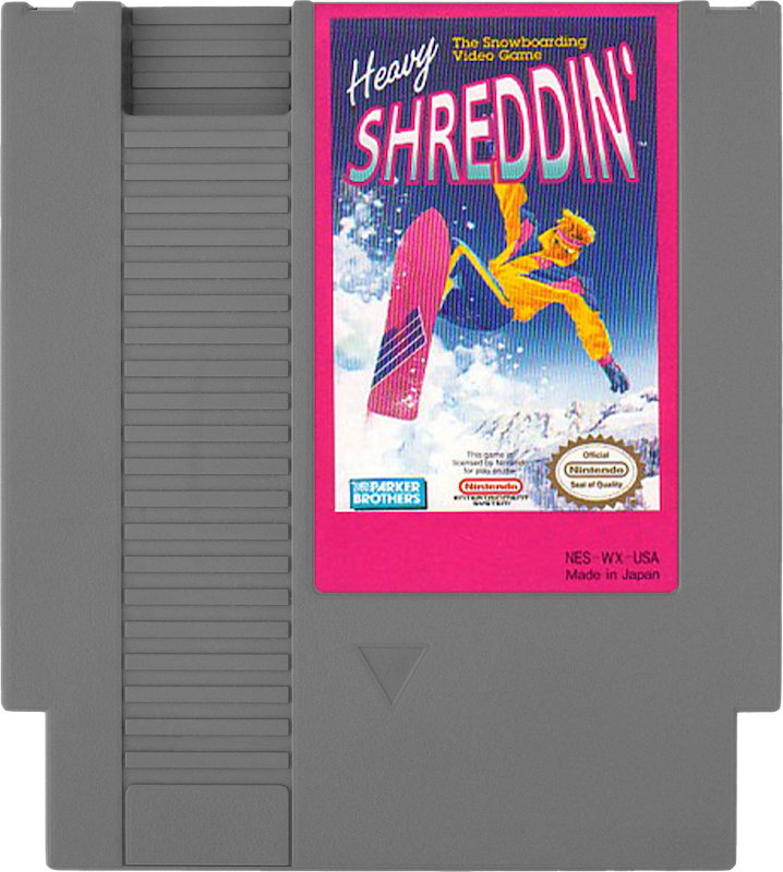 Heavy Shreddin - NINTENDO 8 BIT