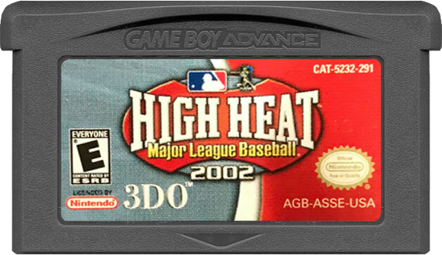 High Heat Major League Basebal 2002 - GAMEBOY ADVANCE