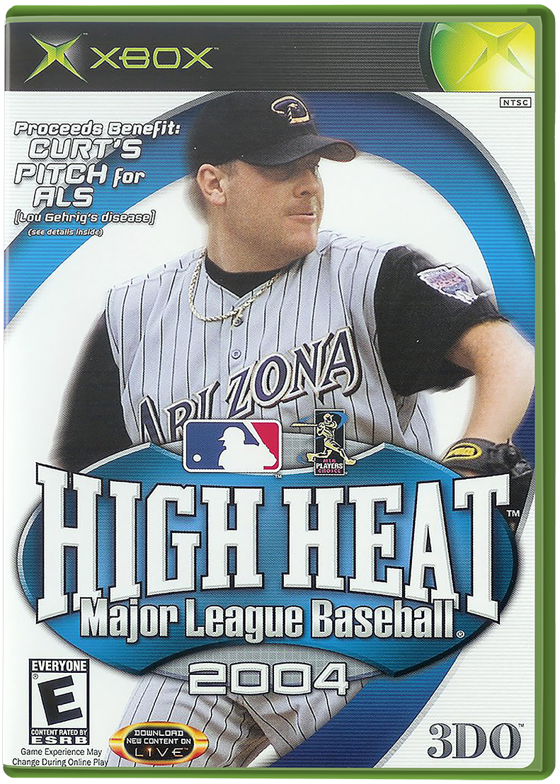High Heat Major League Basebal 2004 - XBOX