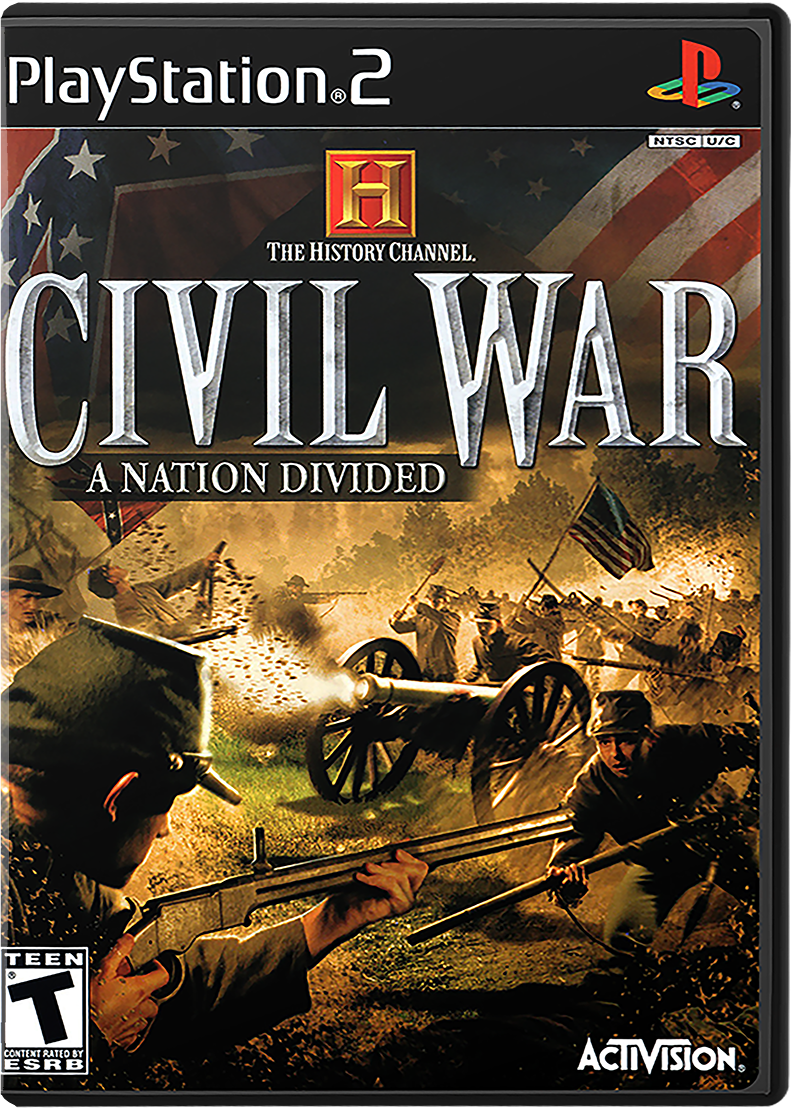 History Channel Civil War A Nation Divid - PLAYSTATION 2