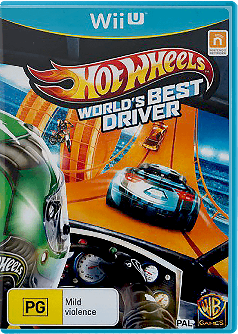 HOT WHEELS WORLDS BEST DRIVER - Wii U