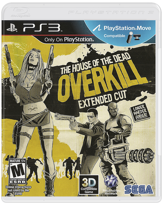 House of the Dead Overkill Extended Cut - PS3
