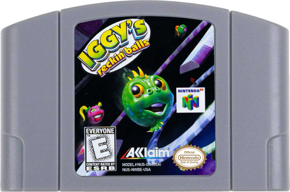 IGGY'S RECKIN' BALLS - NINTENDO 64