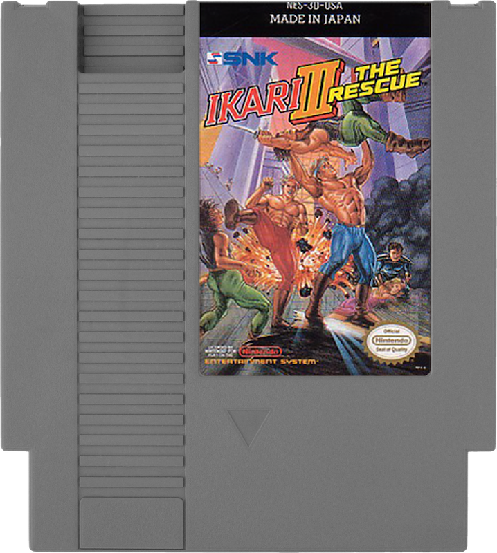 Ikari III: The Rescue - NINTENDO 8 BIT