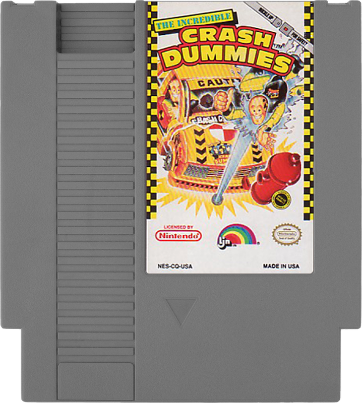 The Incredible Crash Dummies - NINTENDO 8 BIT