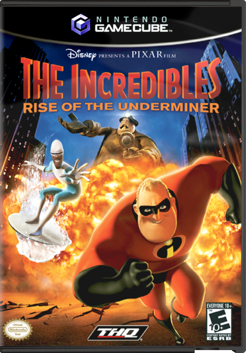 Incredibles Rise Of The Underminer - GAMECUBE