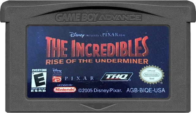 Incredibles Rise Of The Undeminer - GAMEBOY ADVANCE