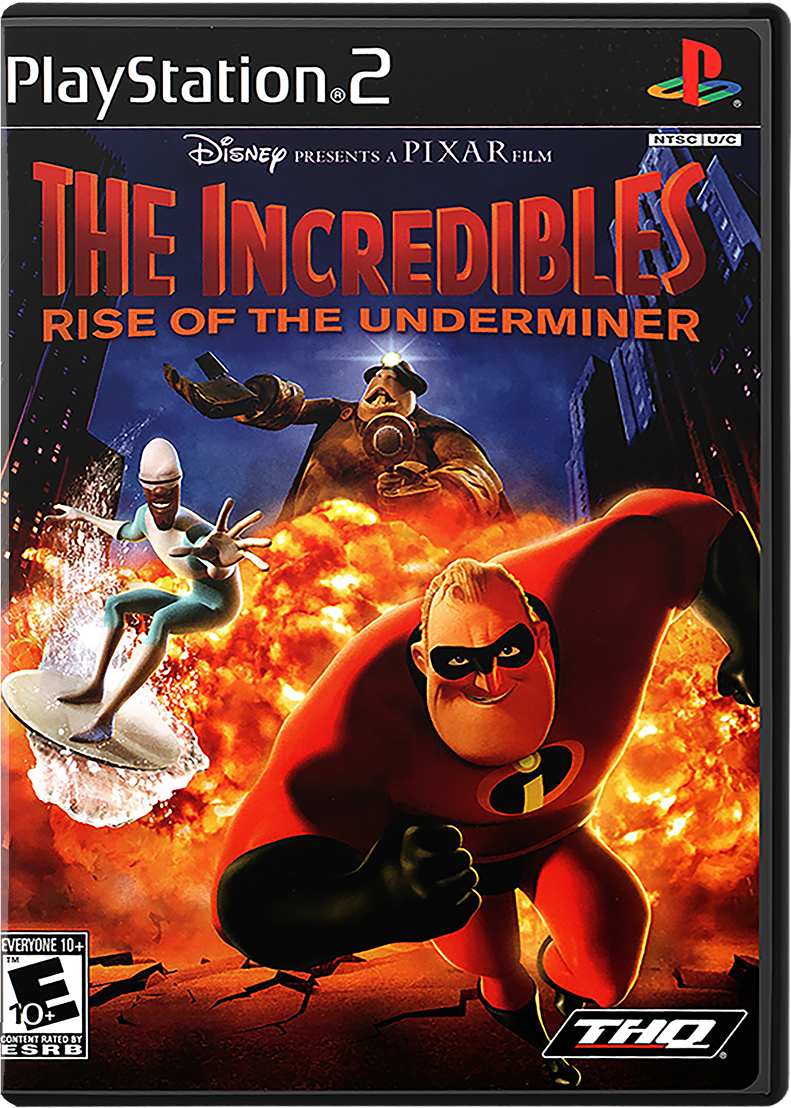 Incredibles Rise Of The Underminer - PLAYSTATION 2