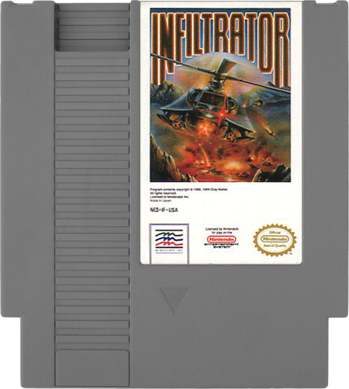 INFILTRATOR - NINTENDO 8 BIT