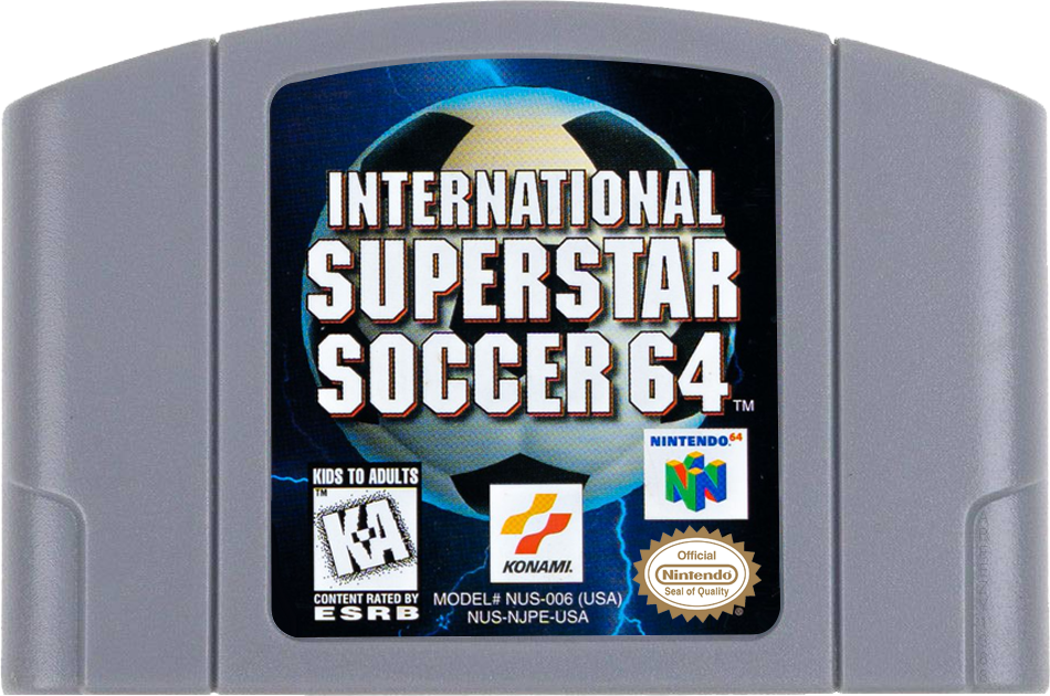 International Superstar Soccer 64 - NINTENDO 64