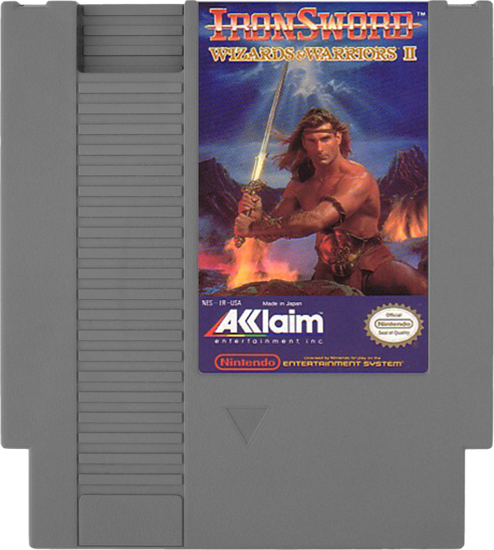 Iron Sword Wizards & Warriors II - NINTENDO 8 Bit