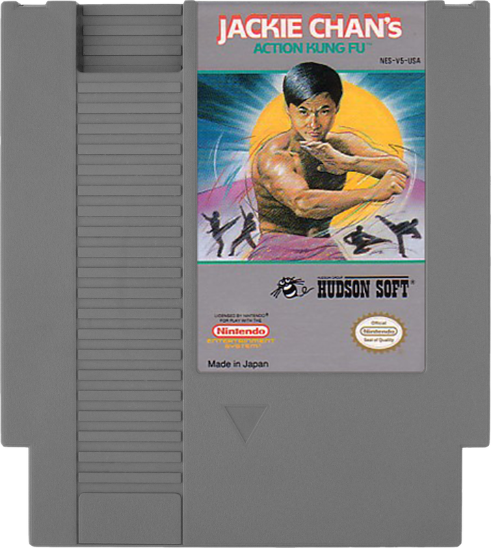 Jackie Chans Action Kung Fu - NINTENDO 8 BIT