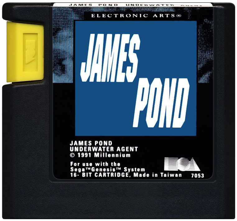 James Pond Underwater Agent - SEGA GENESIS